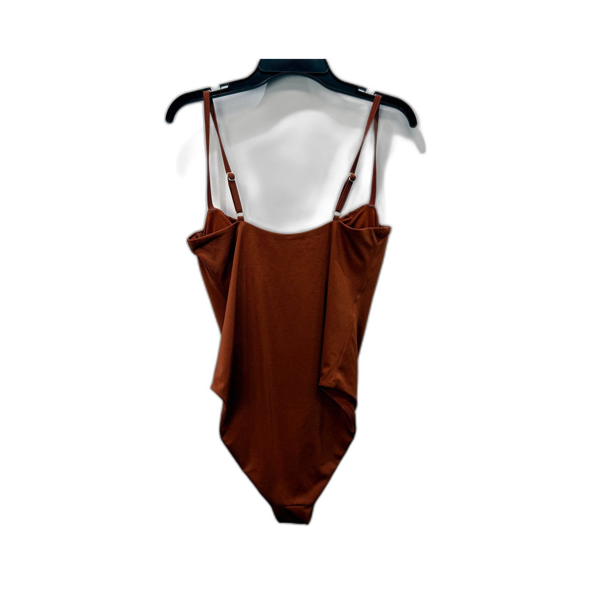 Chloe & Lola Womens One-Piece Swimsuit Underwire Rust Brown Size 10 | NEW