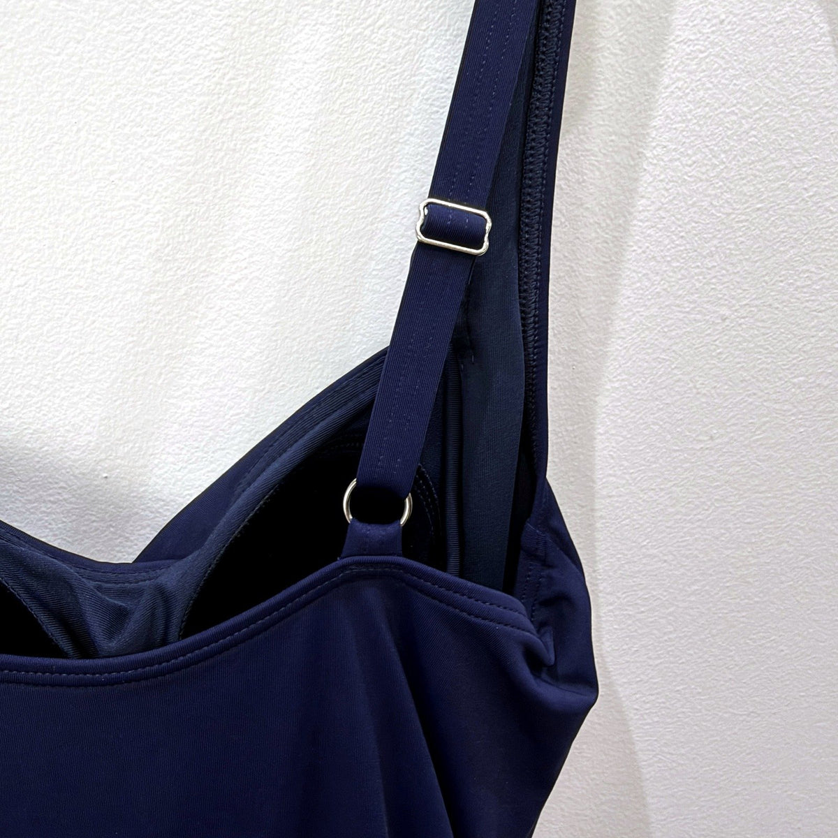 Regatta Womens Navy Blue Ruched One-Piece Swimsuit Size 10 NEW