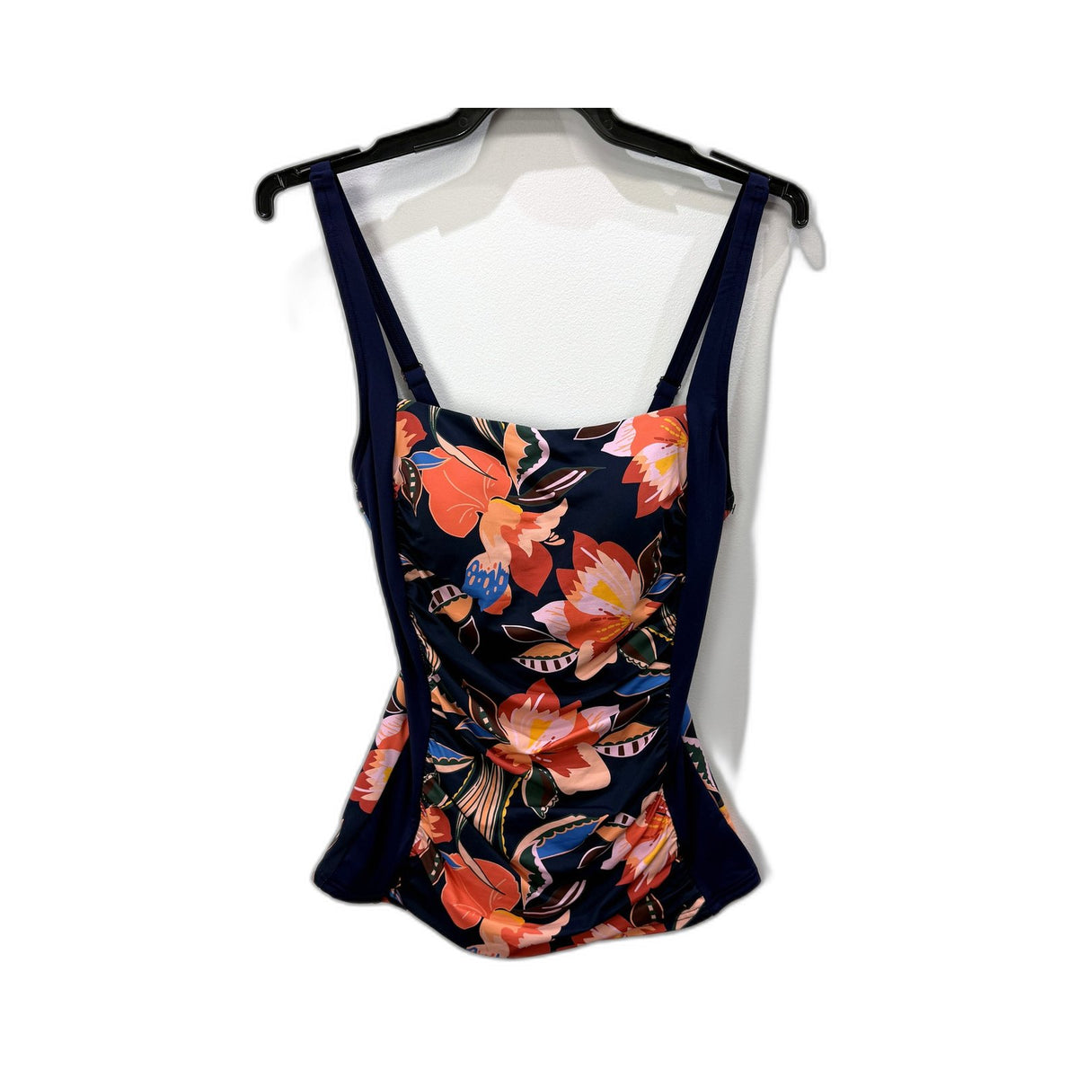 Regatta Womens Tankini Swimsuit Floral Print Multi Color Size 10 NEW