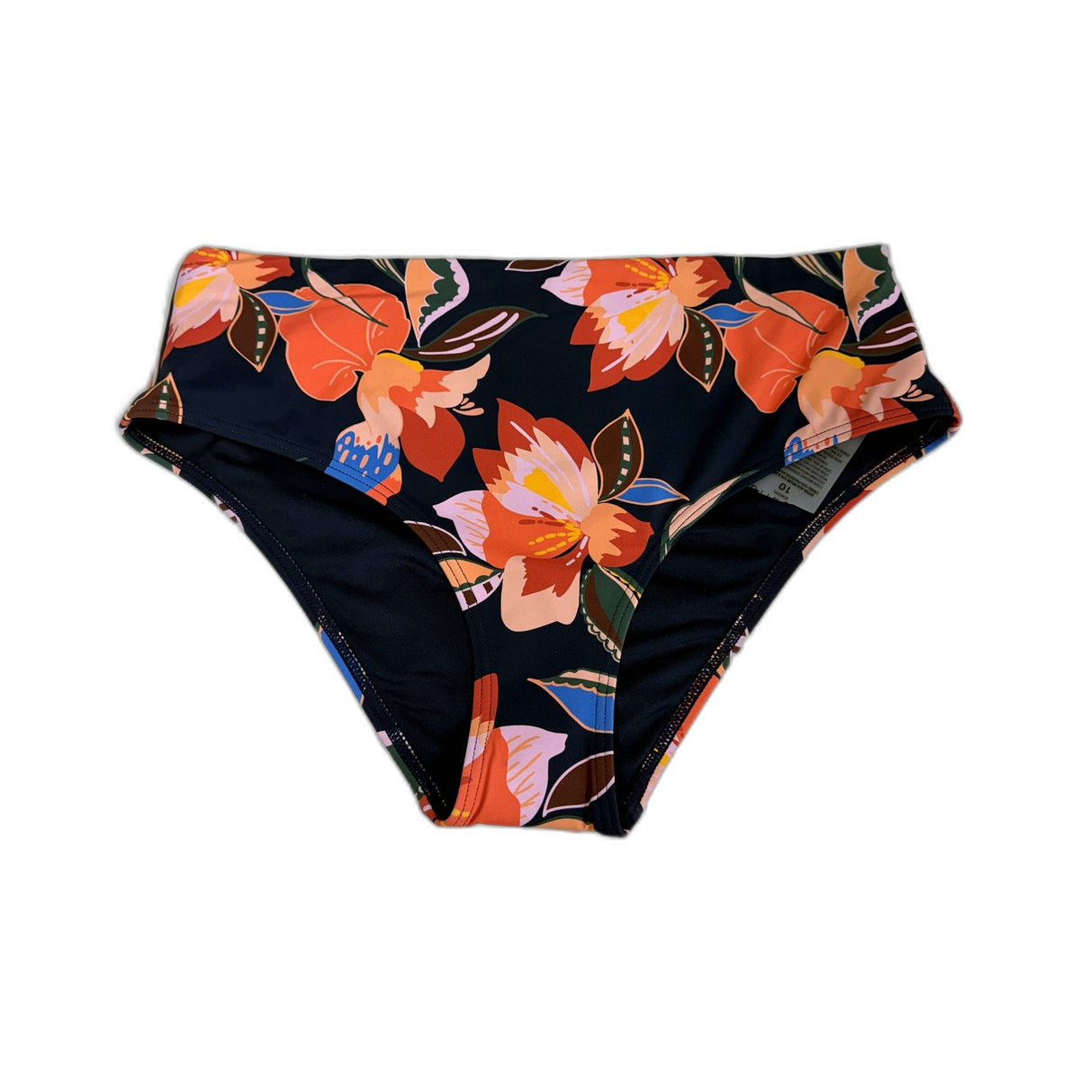Regatta Womens Tankini Swimsuit Floral Print Multi Color Size 10 NEW