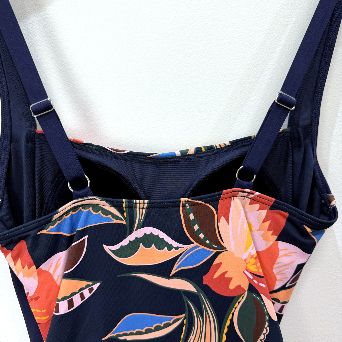 Regatta Womens Tankini Swimsuit Floral Print Multi Color Size 10 NEW