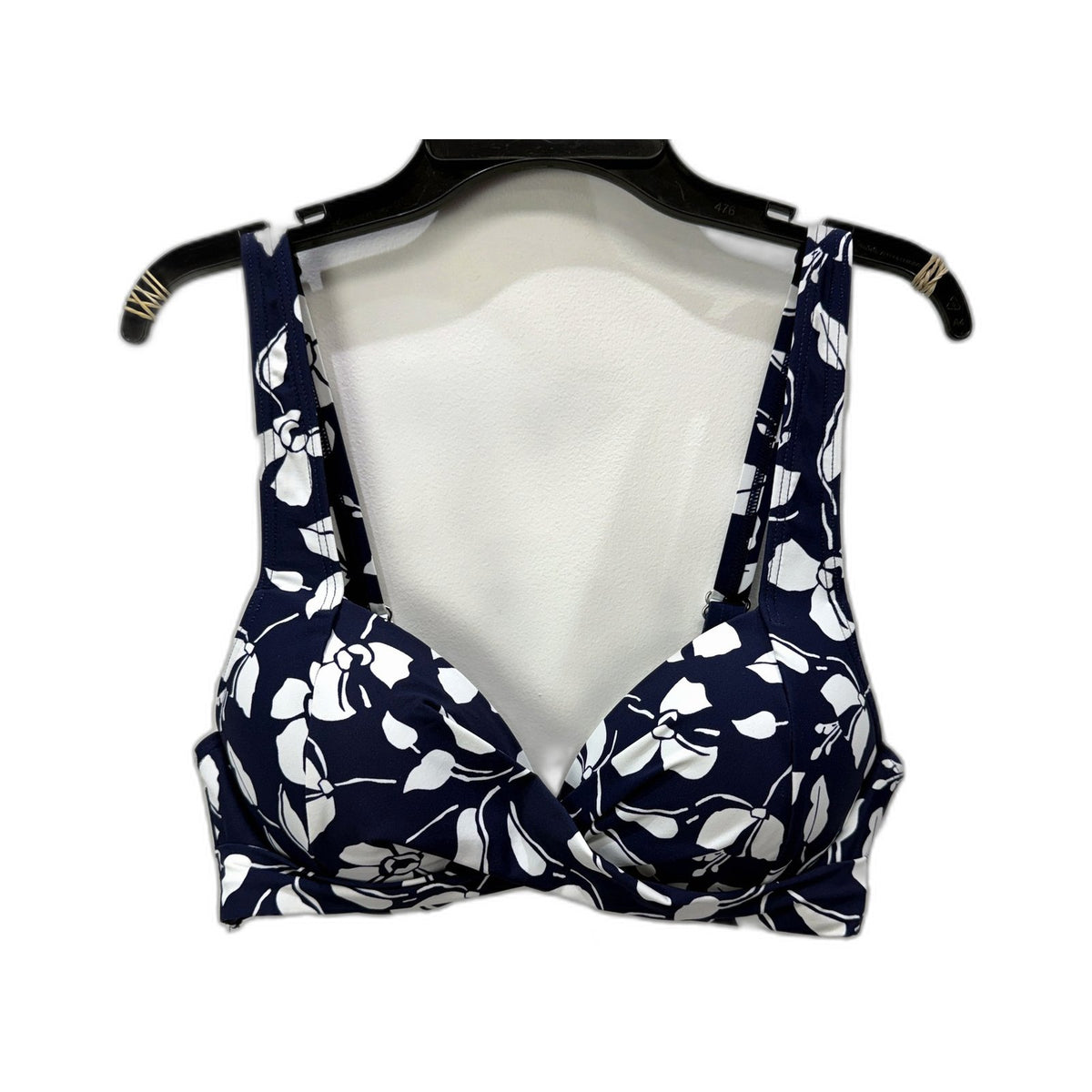Regatta Womens Two-Piece Bikini Swimsuit Navy Floral Print Size 10 NEW