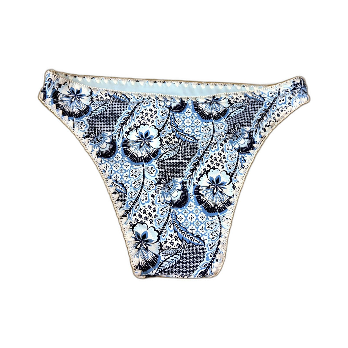 Chloe & Lola Womens Two-Piece Bikini Swimsuit Floral Multi Color Size 10 NEW