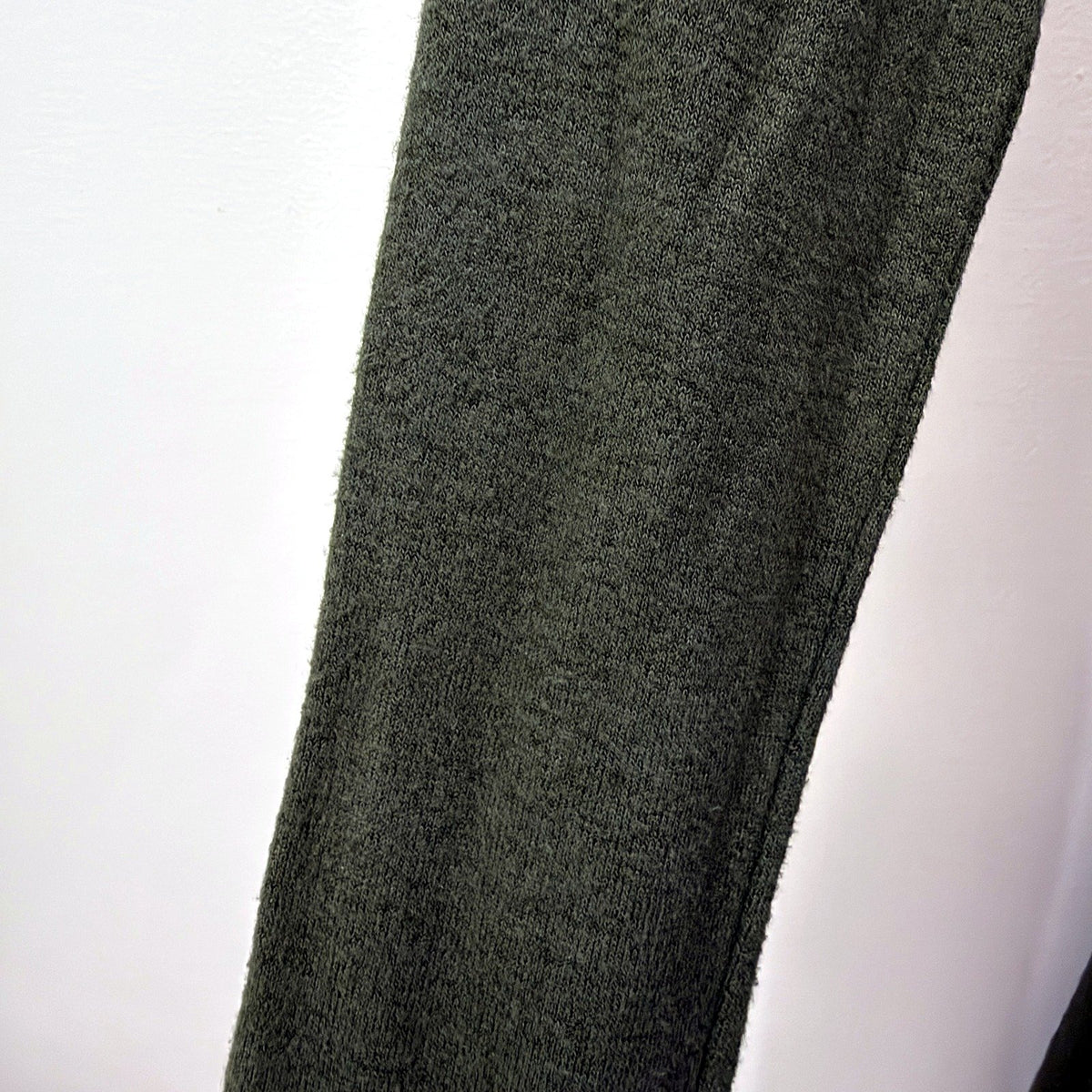 Decjuba Womens Long Sleeve Wrap Dress in Olive Green Size S