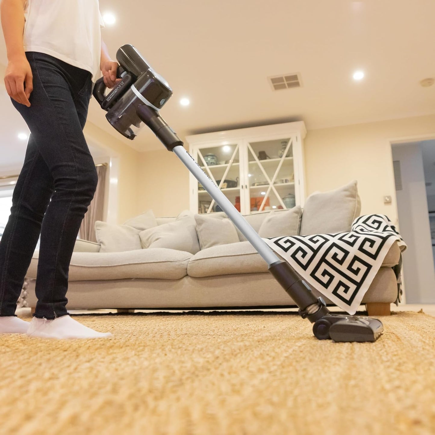 Vax Slimvac Pro Cordless Stick Vacuum Cleaner in Silver/Black - Powerful NEW