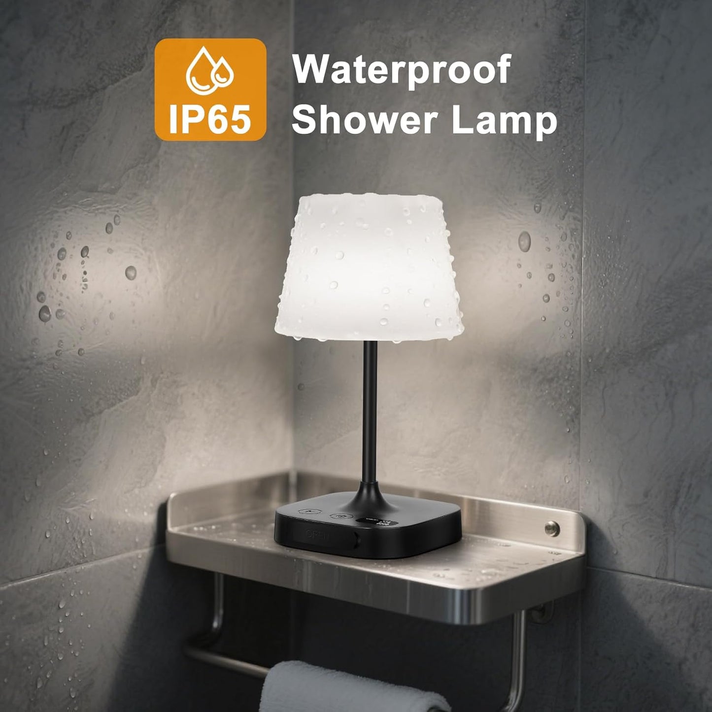 Webcem Cordless Waterproof LED Table Lamp Rechargeable IP65 NEW