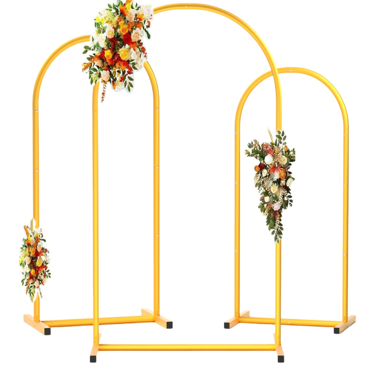 DDMY Gold Metal Balloon Arch Stand for Photo Backgrounds, Party Decor DEMO