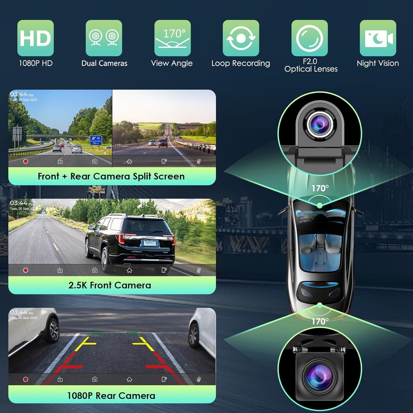 aphqua Wireless Carplay Android Auto 9.3" Touchscreen Audio Video Accessory DEMO