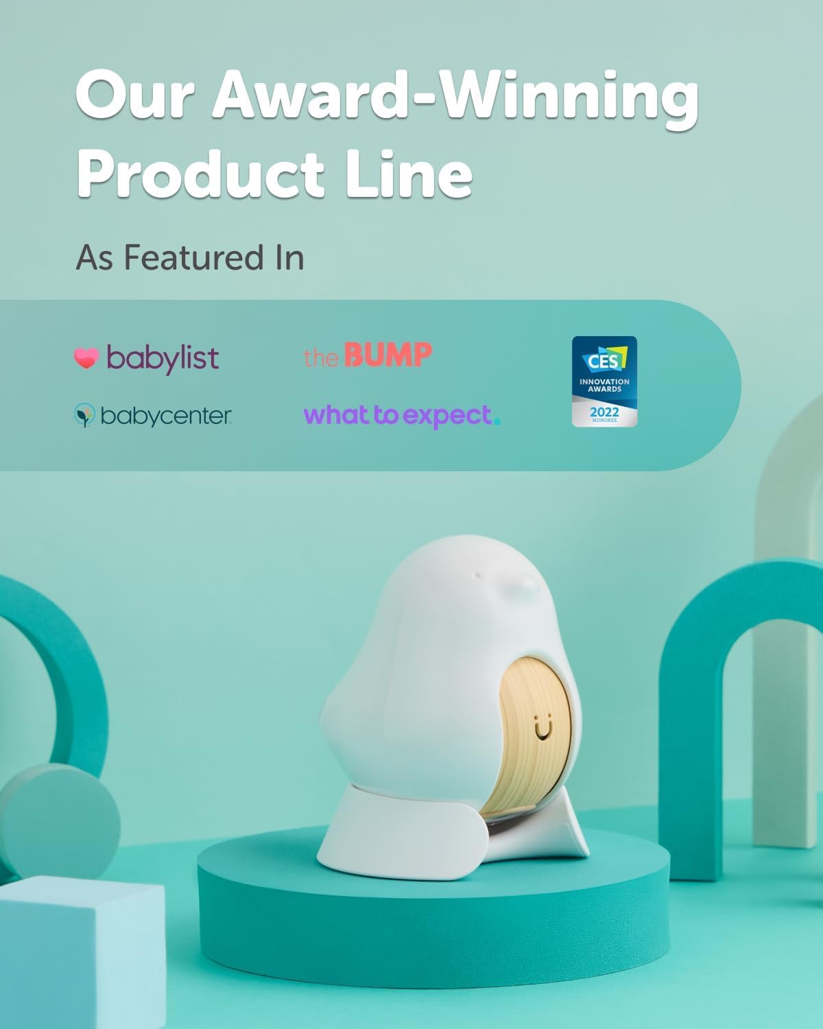 CüboAi Smart Baby Monitor 3 with Sleep Safety Alerts for Covered Face NEW