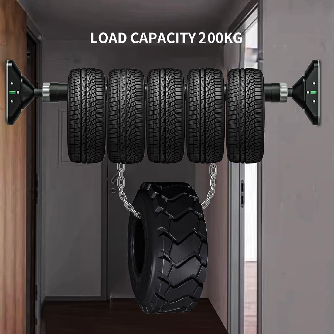 PROIRON Adjustable Doorway Pull-Up Bar for Strength Training, 72-97cm DEMO