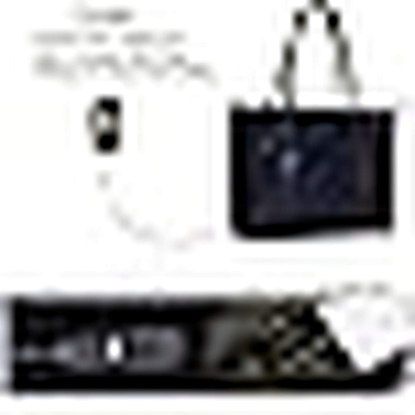 MOSISO Unisex Briefcases Lightweight Laptop Tote Bag Briefcase Organizer NEW