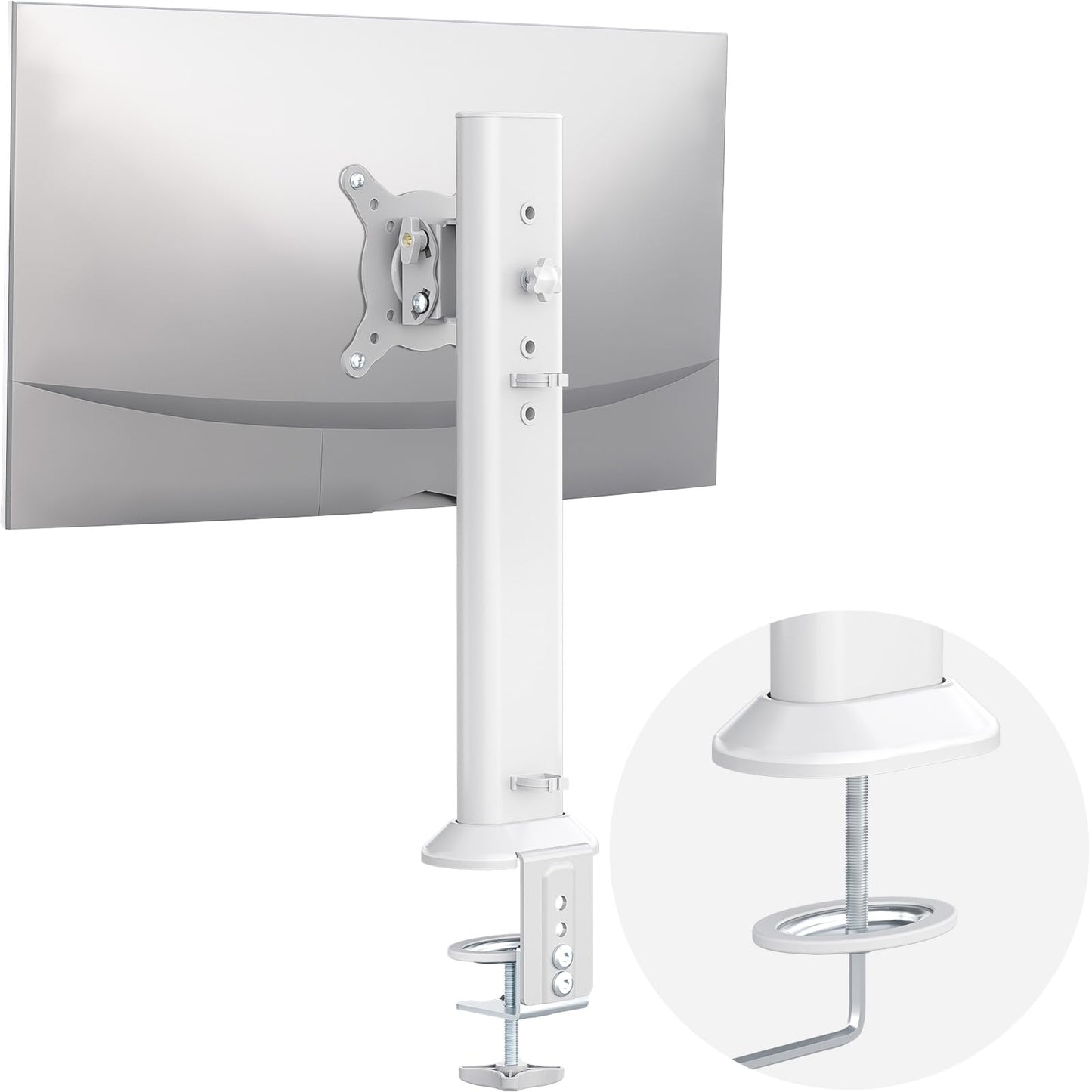 Hemudu Monitor Arm Mount Stand for 13-32 Inch Flat Curved Computer Displays NEW