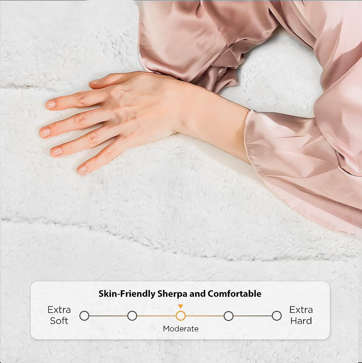 GOTCOZY Electric Heated Underblanket Soft Plush Fleece Blanket Single Size NEW