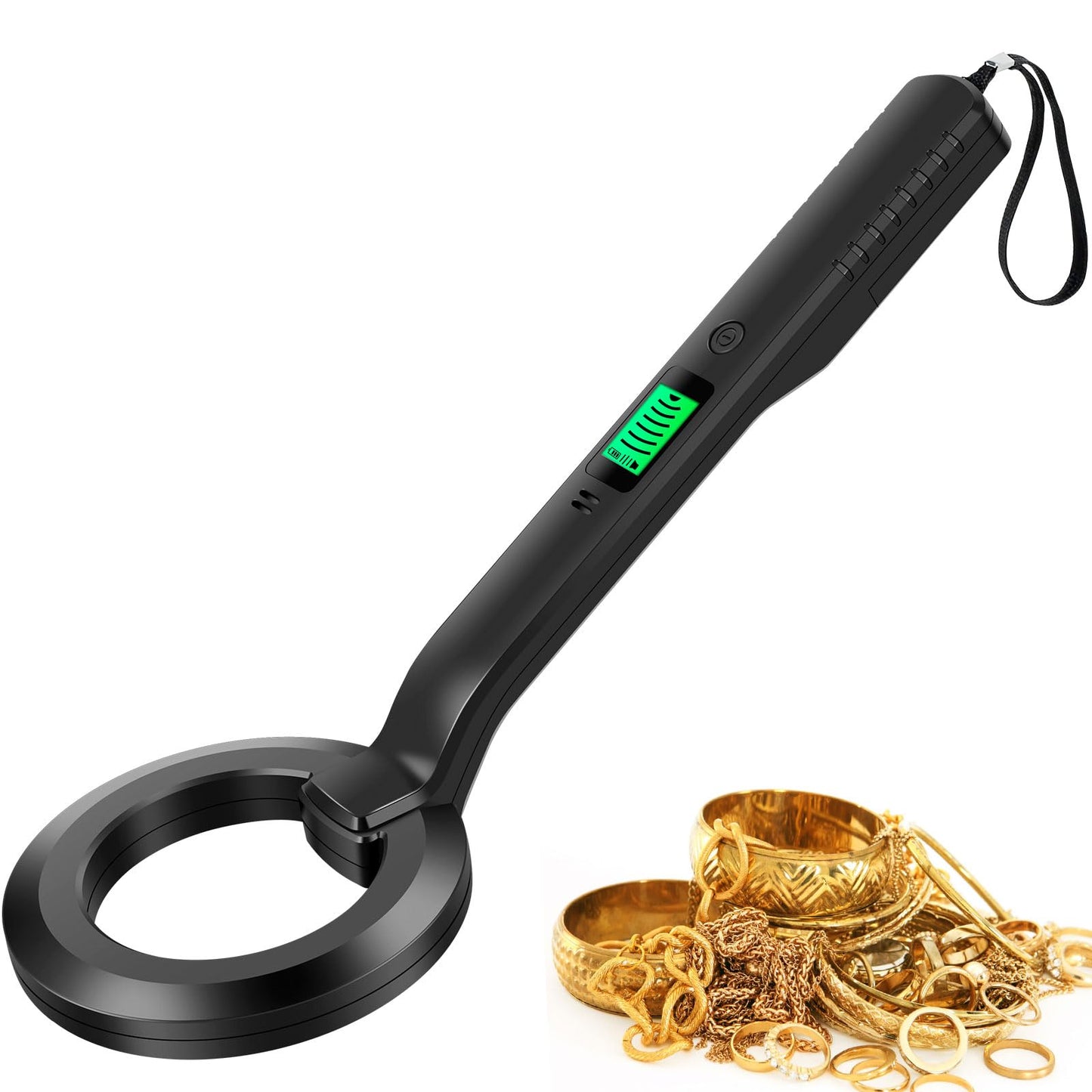 Waterproof High Sensitivity Metal Detector for Outdoor Treasure Hunting DEMO