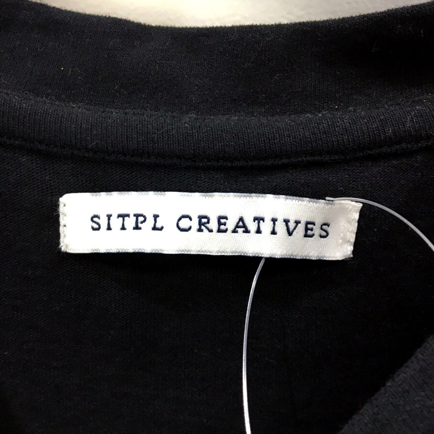 Sitpl Creatives Unisex T-Shirt Cotton Casual Comfortable Black Size Small NEW