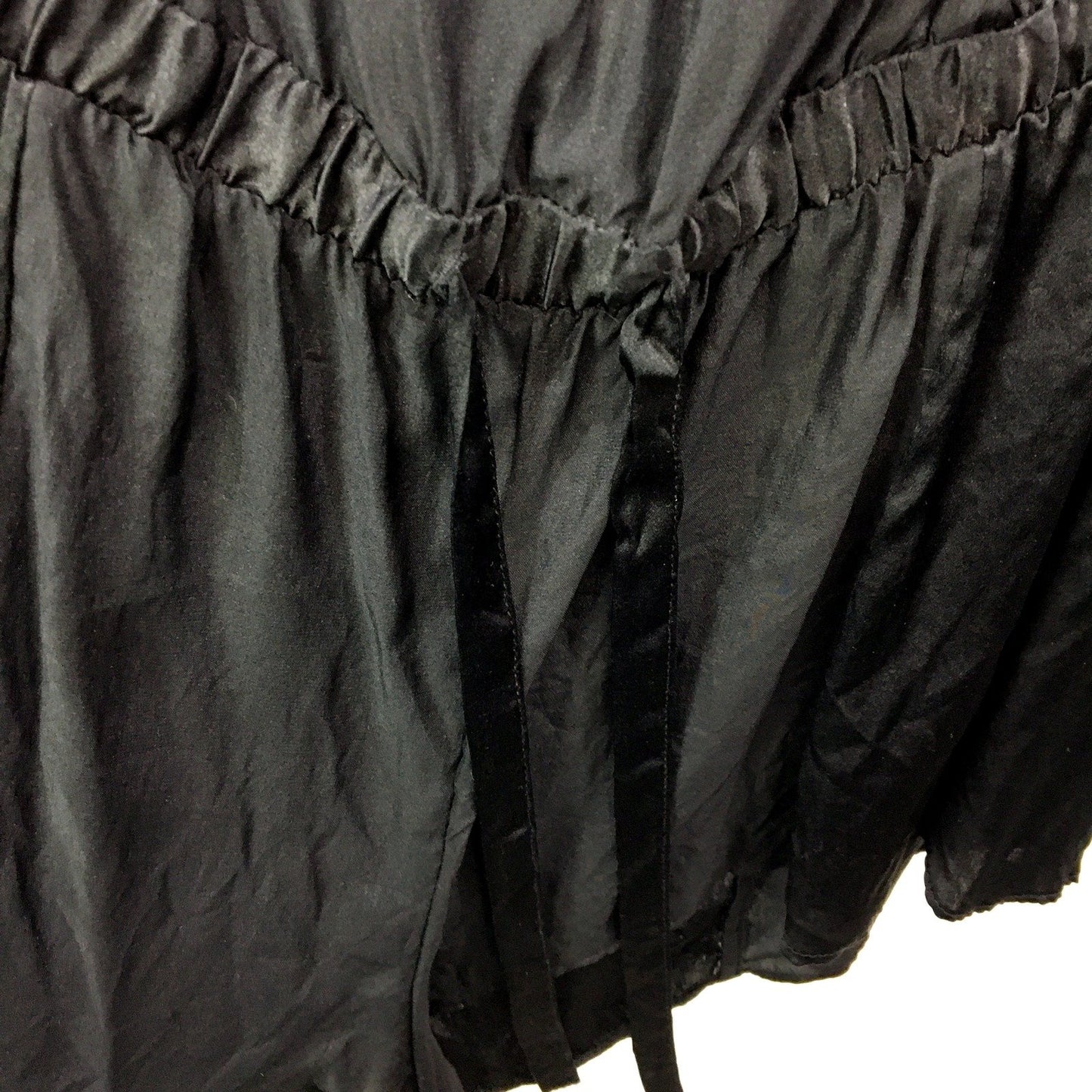 Women's Calvin Klein Silk Blend Romper in Black, Size M