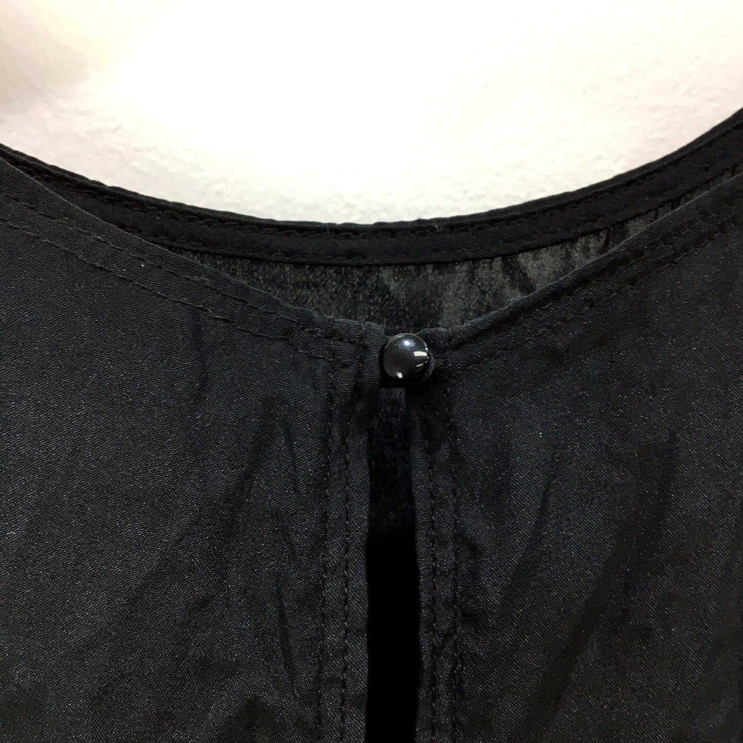 Women's Calvin Klein Silk Blend Romper in Black, Size M