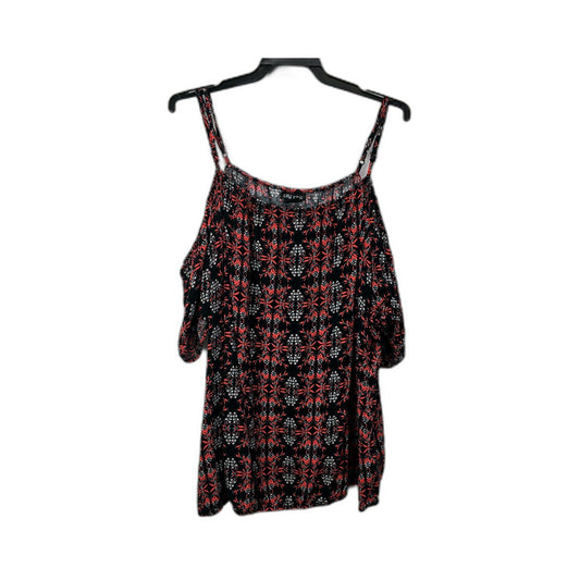 City Chic Womens Cold Shoulder Floral Plus Size Dress in Multi Color & Size XL