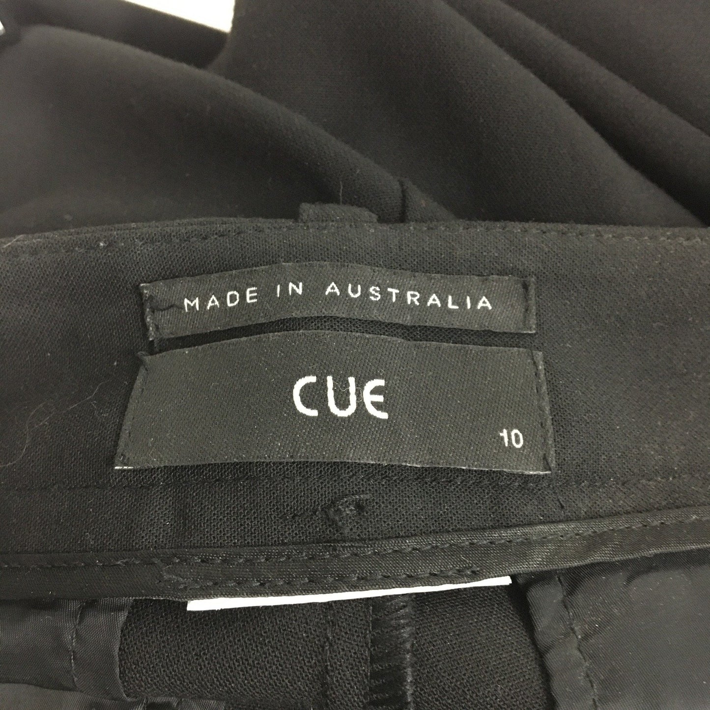 Cue Tailored Dress Pants for Women Black Size 10