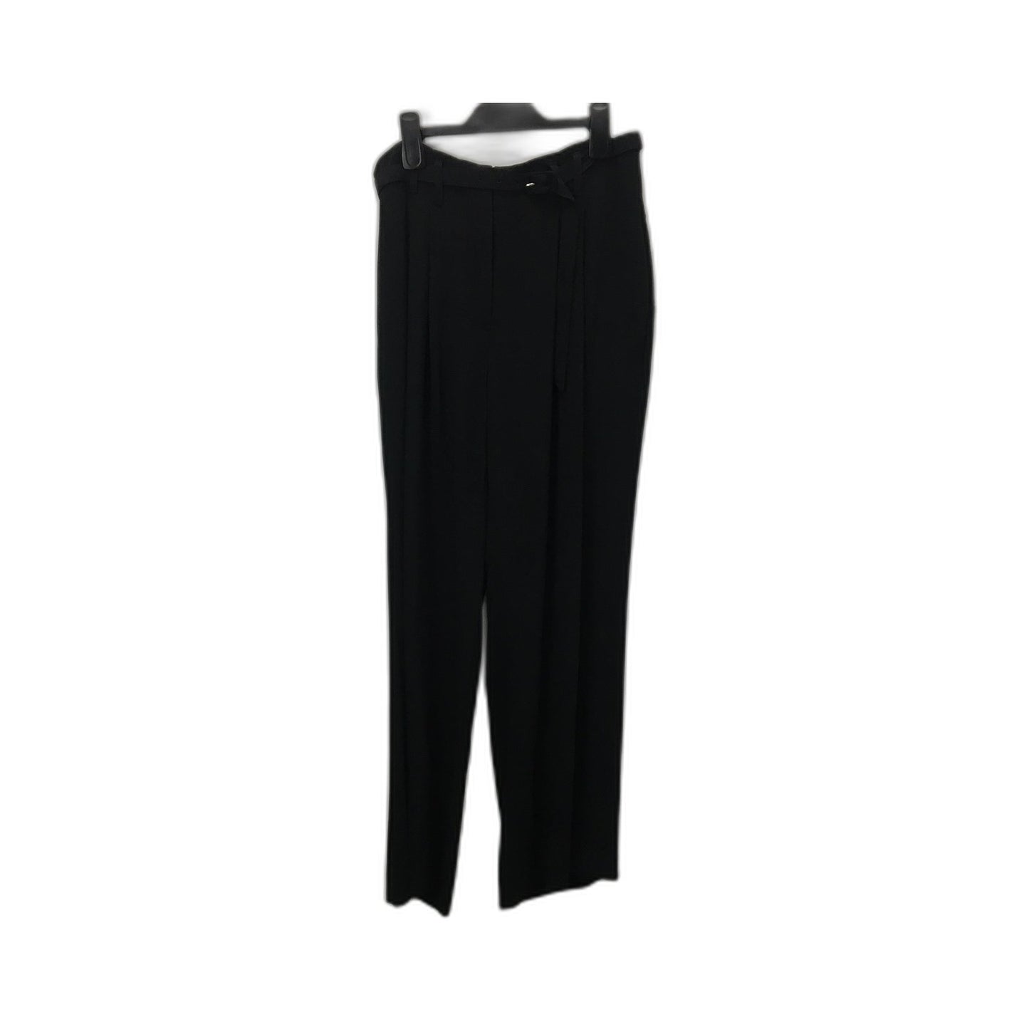 Basque Pleated Front Pants Womens Black Dress Size 10 NEW