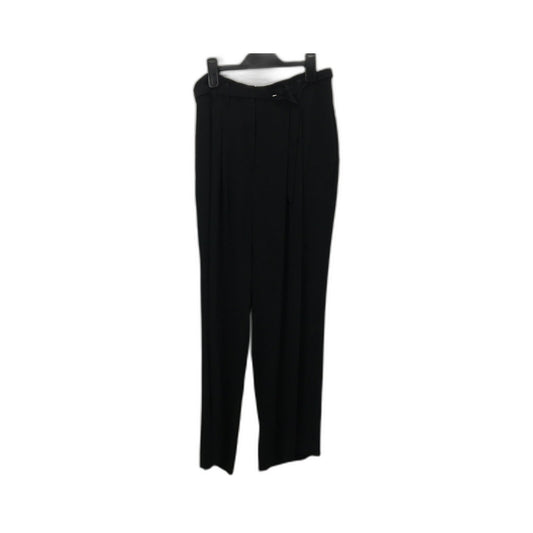 Basque Pleated Front Pants Womens Black Dress Size 10 NEW