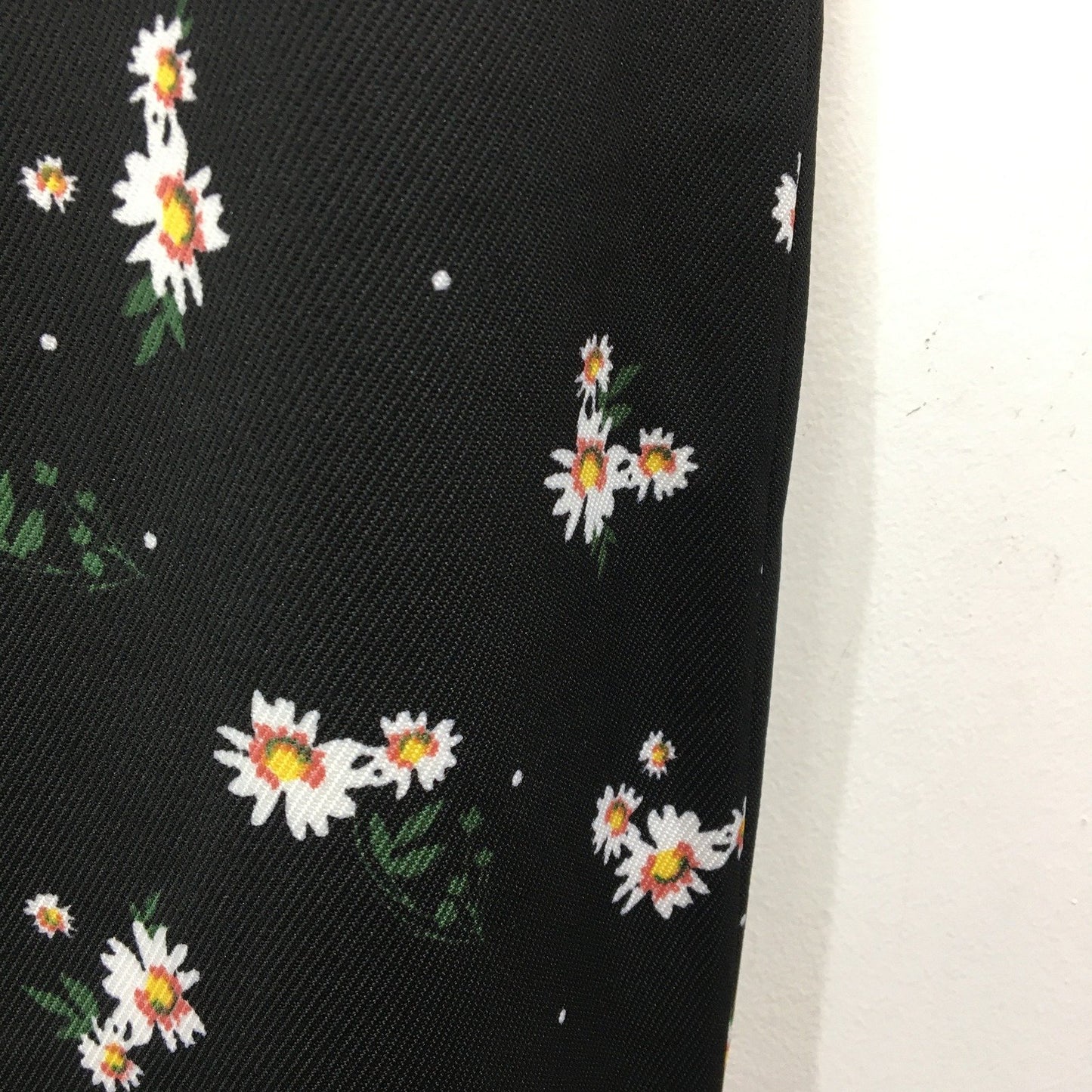 Dorothy Perkins Floral Print Pants Black with White flower Womens Size 14 NEW