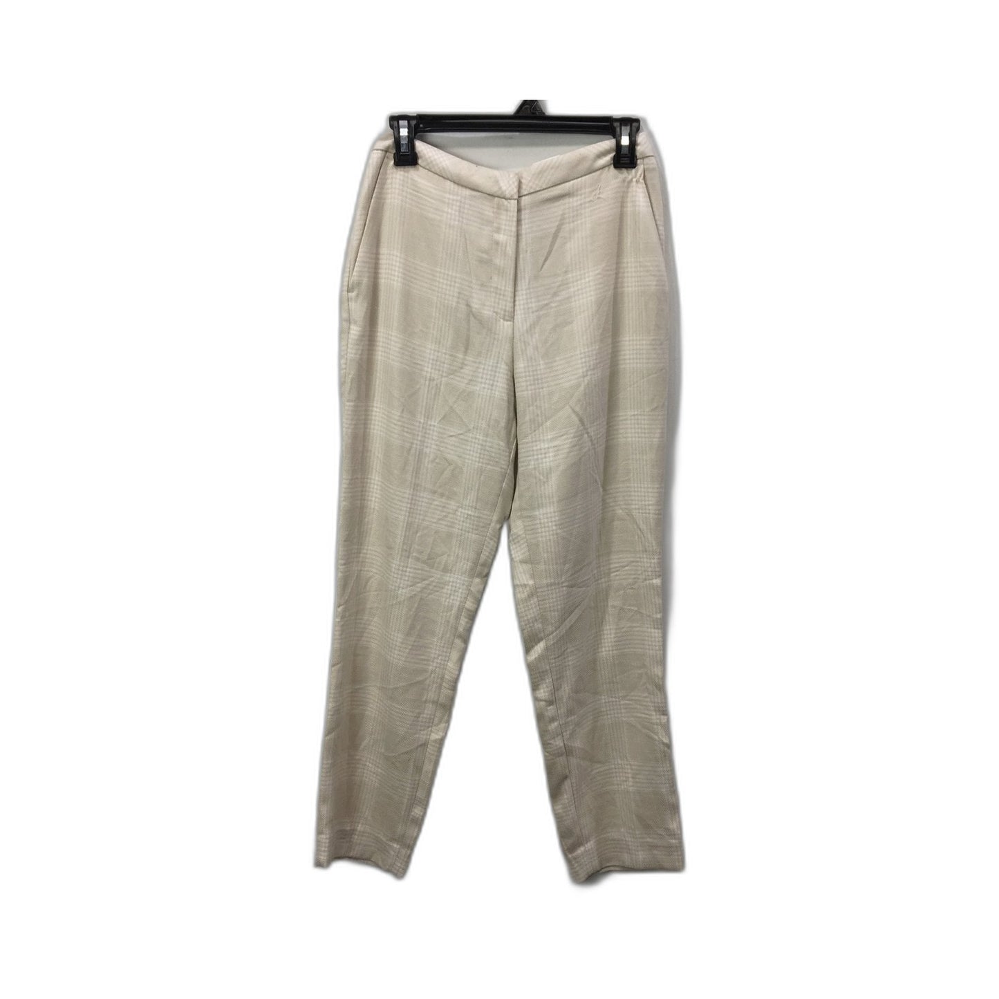 H & M Pleated Dress Pants Beige Women's Size 8