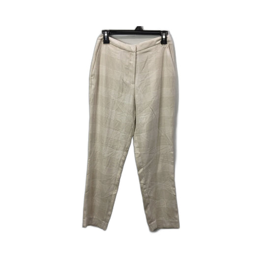 H & M Pleated Dress Pants Beige Women's Size 8