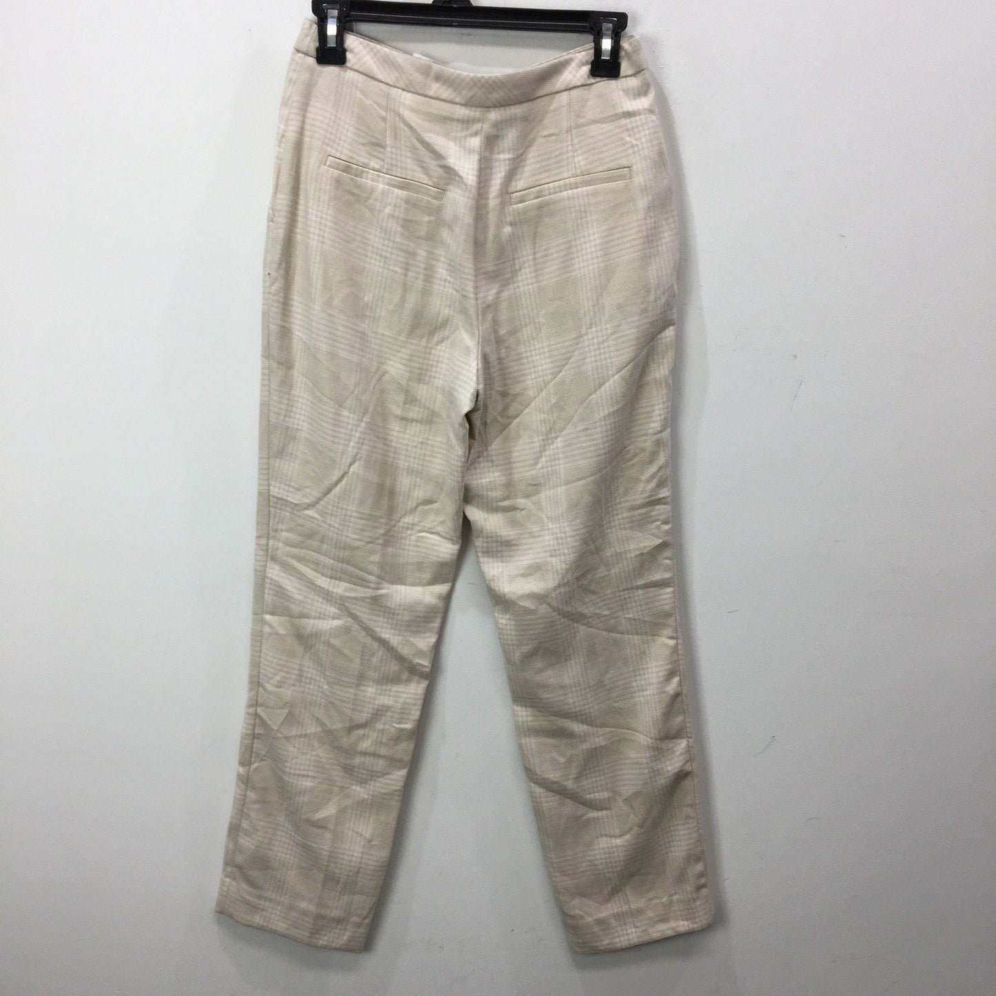 H & M Pleated Dress Pants Beige Women's Size 8