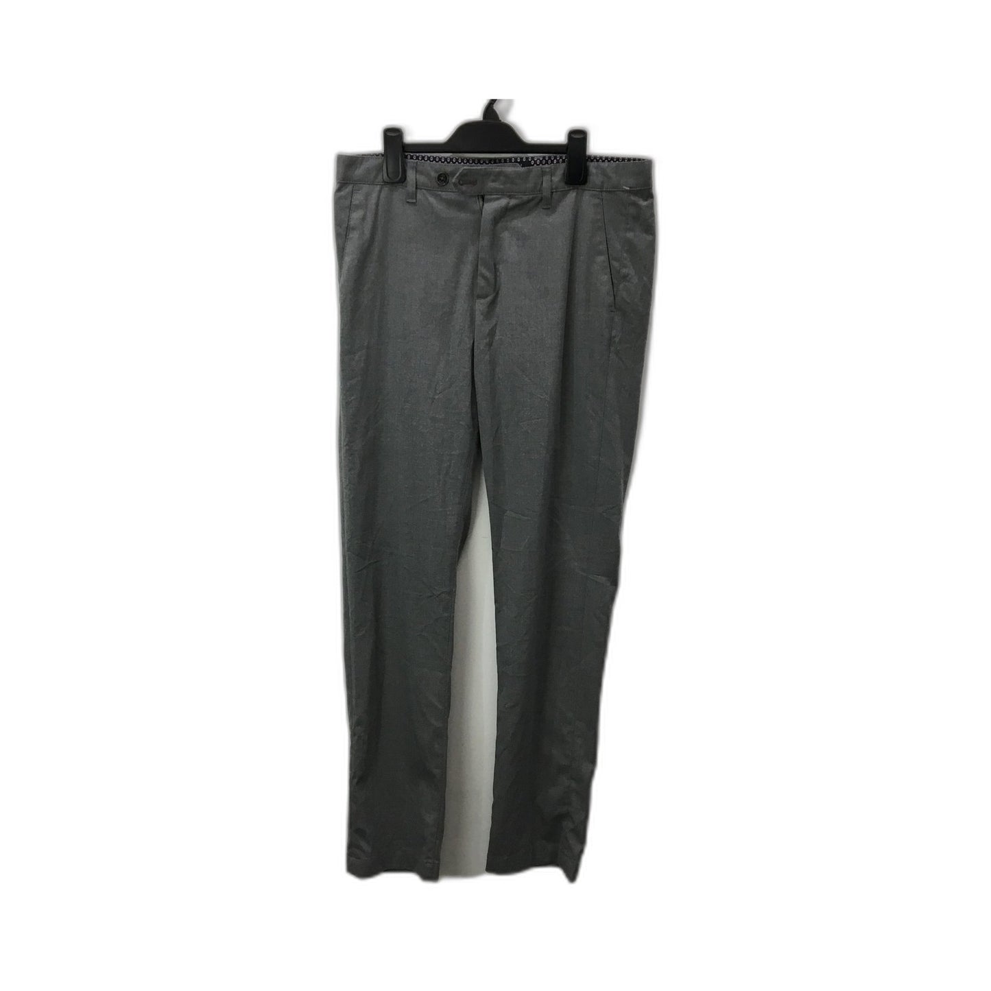 Ted Baker Chino Pants Men's Gray Tailored Trousers Size 32R