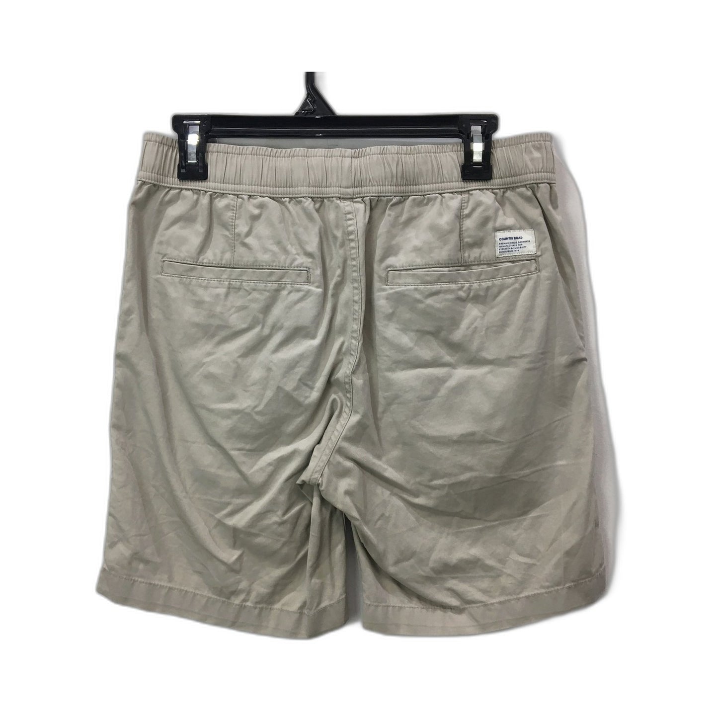 Country Road Drawstring Casual Shorts Tan Mens Size 30