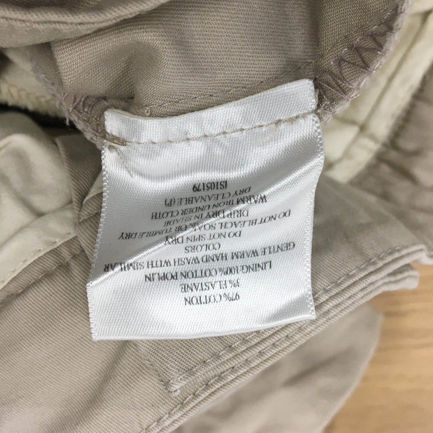 Ojay Pleated Casual Shorts Beige Relaxed Fit Comfortable Womens Size 10