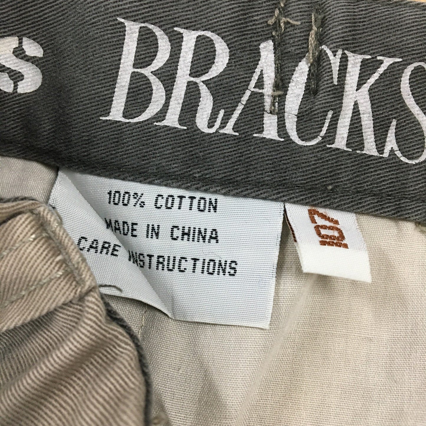 Bracks Casuals Men's Casual Cotton Shorts Tan/Beige Comfortable Everyday Wear