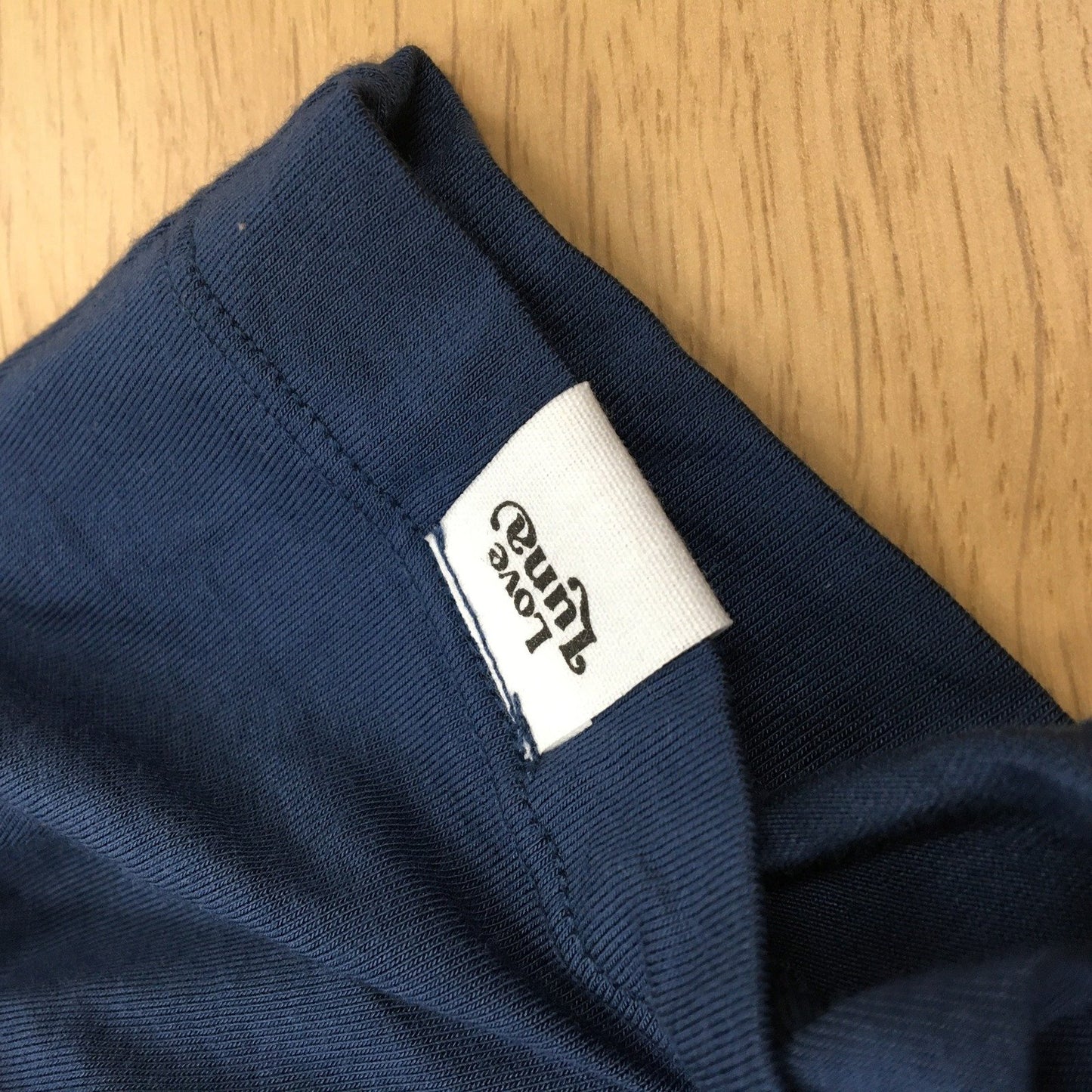 Love Luna Viscose Elastane Loungewear Pajama Shorts Navy Blue Women's Size Large