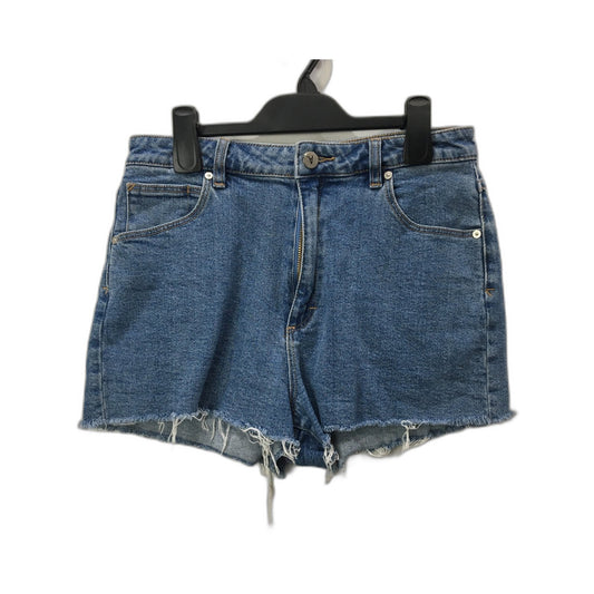 Abrand Jeans Women's Distressed Denim Shorts Blue Size 12 NEW