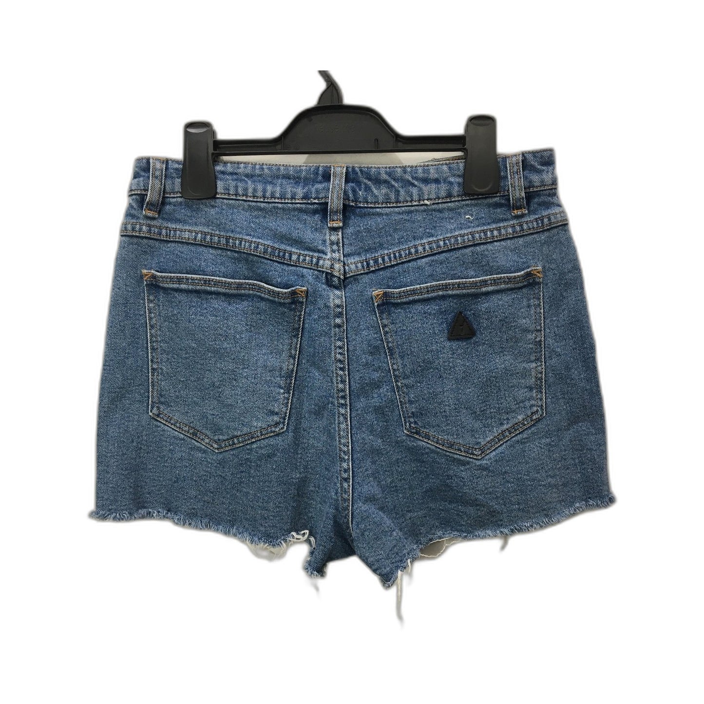 Abrand Jeans Women's Distressed Denim Shorts Blue Size 12 NEW