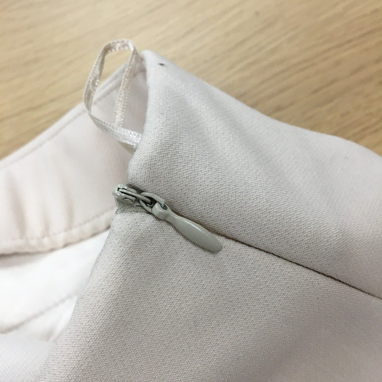 Zara Pleated Cotton Shorts Beige Belted Women's Size Large