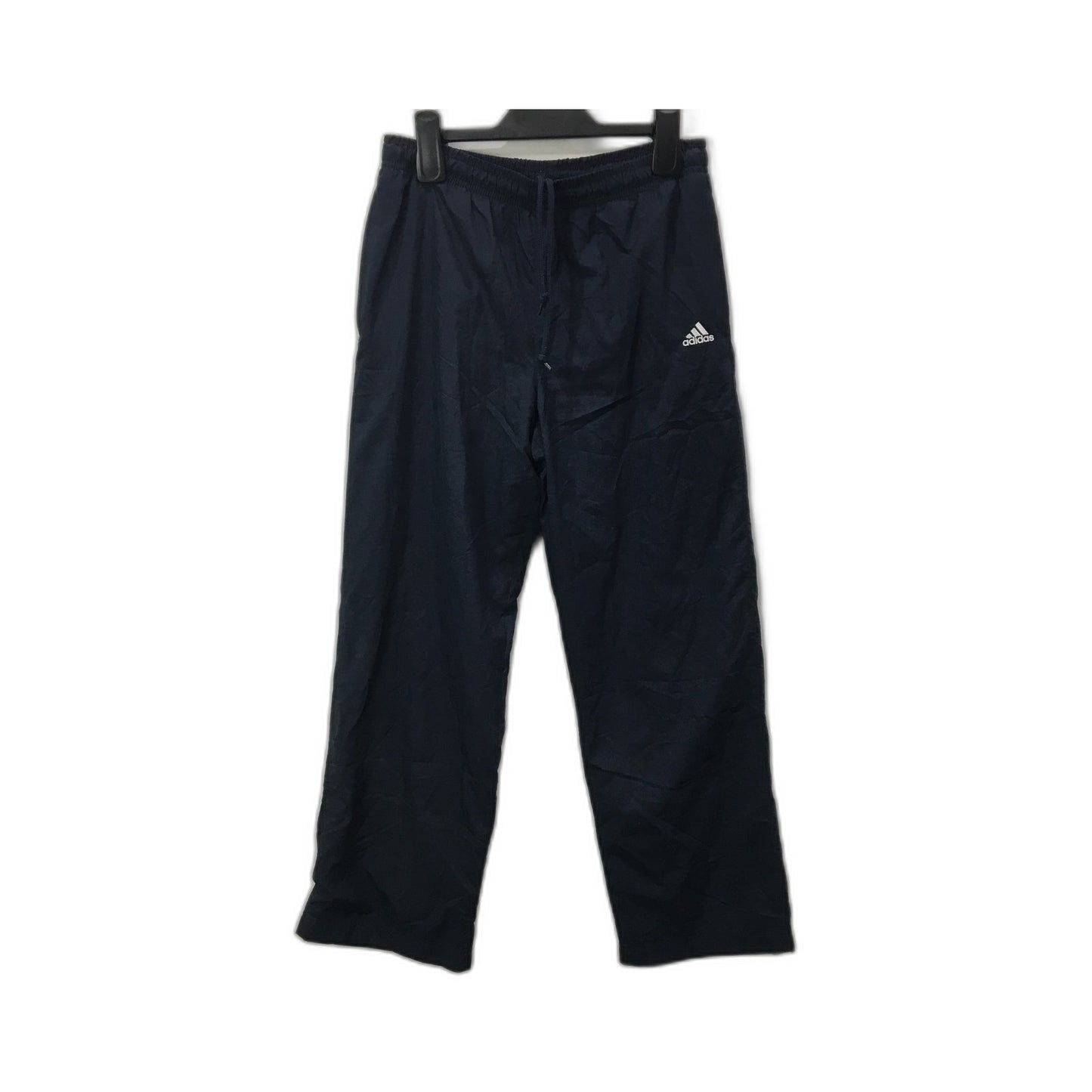 adidas Youth Windbreaker Pants Black Activewear Size 12