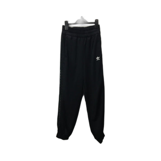 adidas Trackpants Black Athletic Sweatpants Women's Size 8