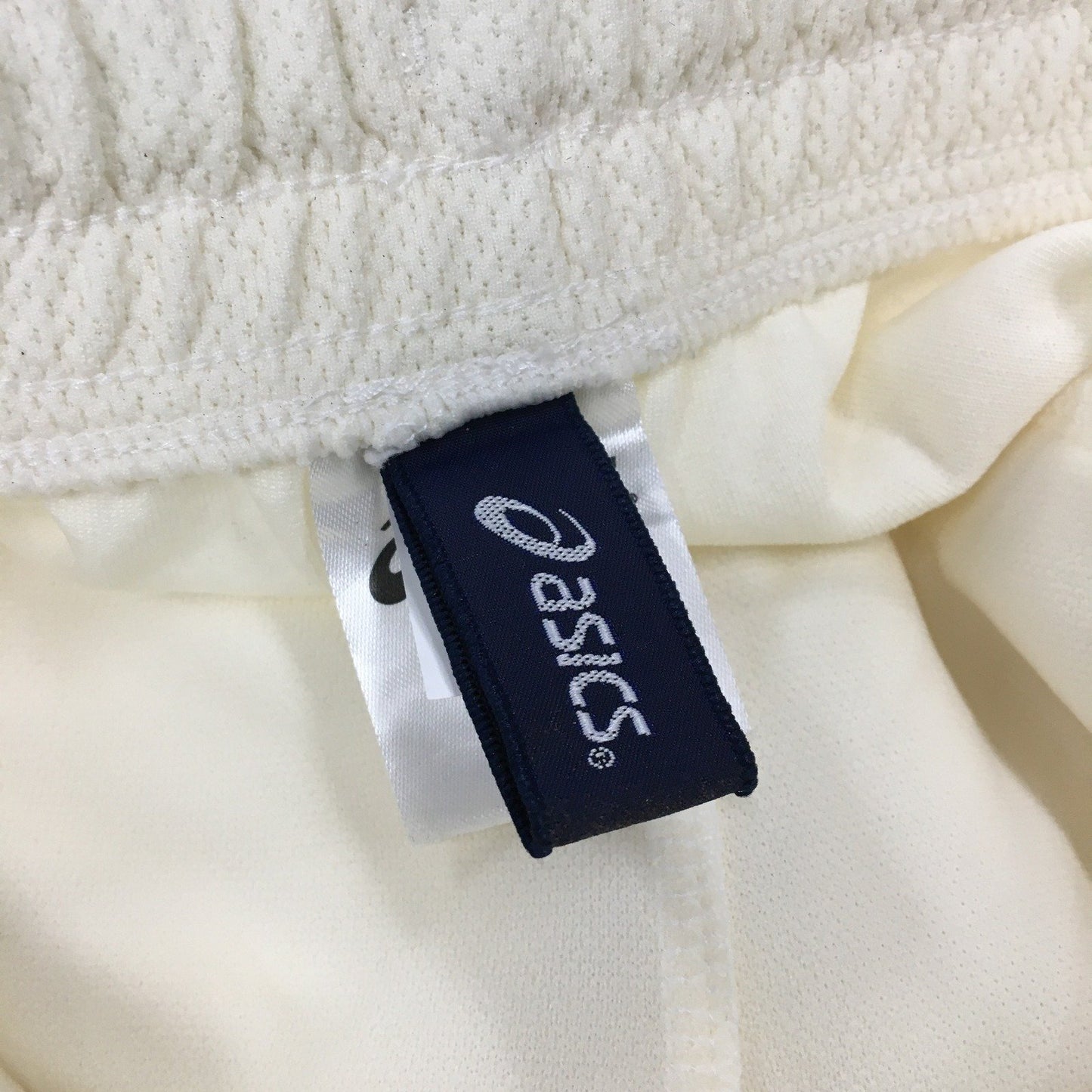 ASICS Cream Polyester Sweatpants Comfortable Athletic Pants Women's Size S NEW