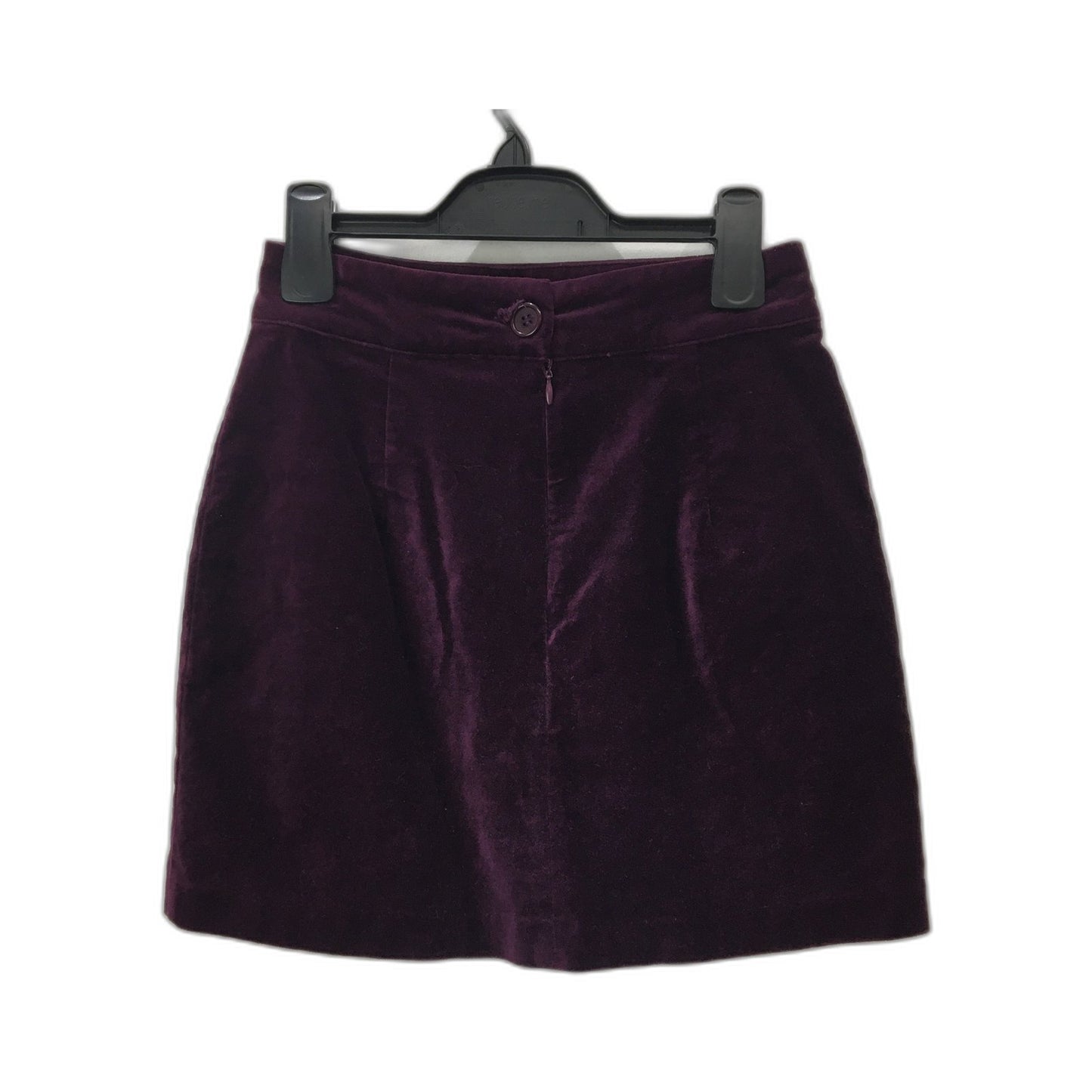 Princess Highway Velvet Mini Skirt for Women Deep Purple Size 6