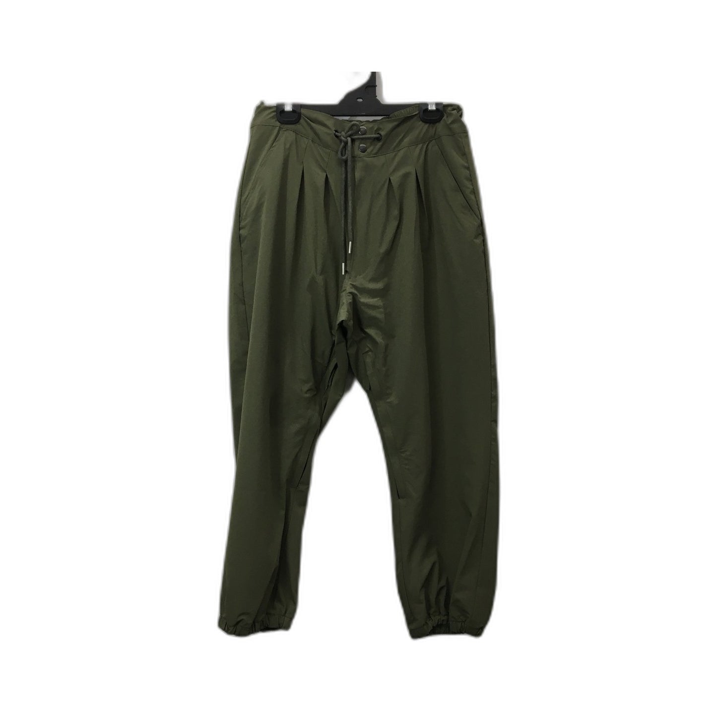 FYVE Loose Fit Unisex Waterproof Joggers Pants Olive Green Size S NEW