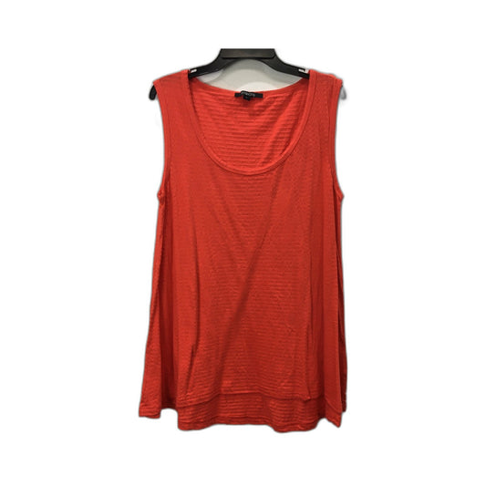 Pingpong Women's Cotton Tank Top Comfortable Soft Breathable Red Size L