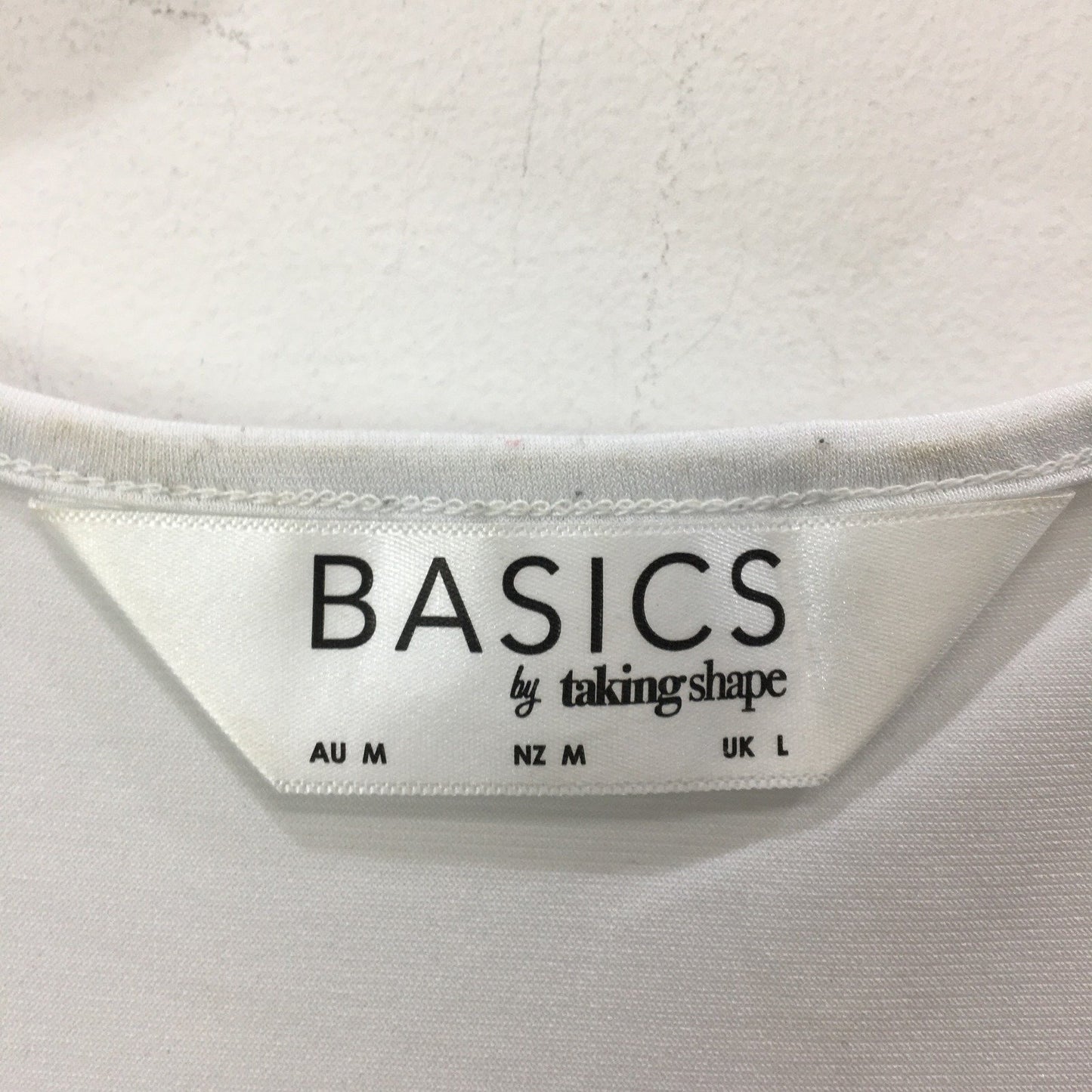 Basics Women's Light Gray Polyester Tank Top Comfortable Soft Size Medium