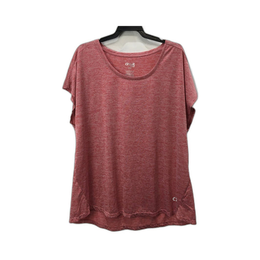 Circuit Curve Pullover Sweatshirt Women Heather Red Size 20