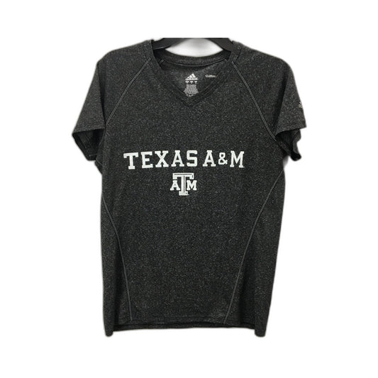 adidas Texas A&M Pullover Sweatshirt Charcoal Gray Size Medium