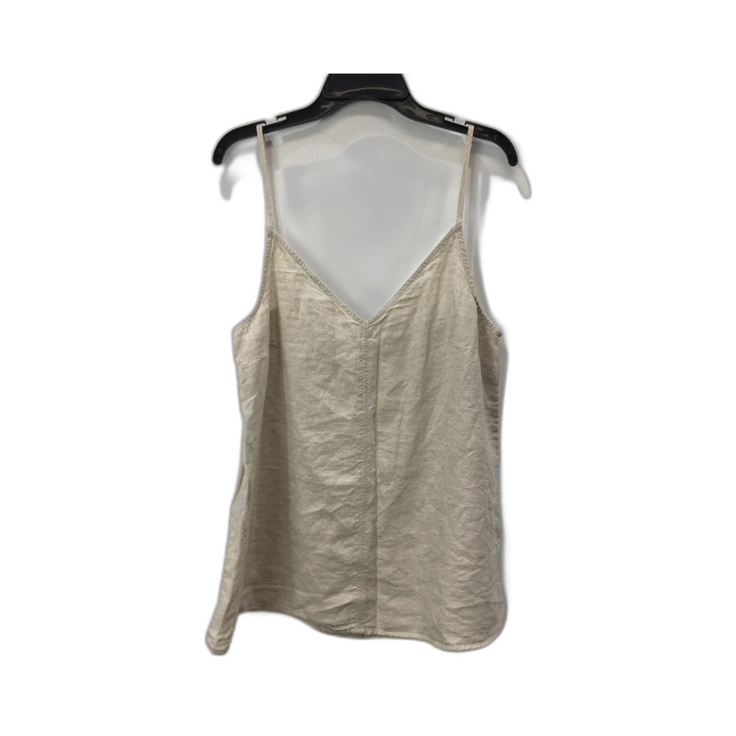 Country Road Linen Camisole Tank Top for Women Beige Size 8