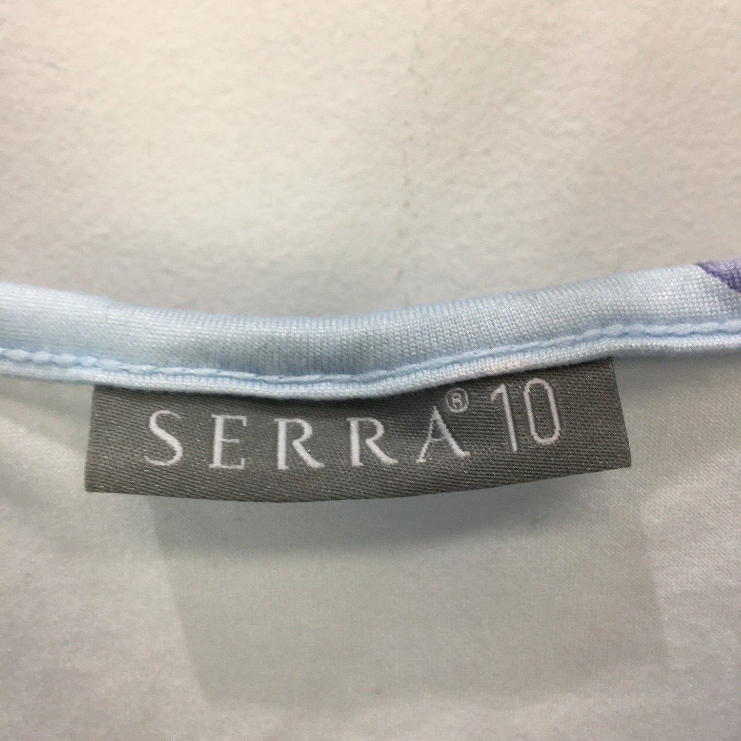 Serra Floral Camisole Tank Top for Women Light Blue Size 10