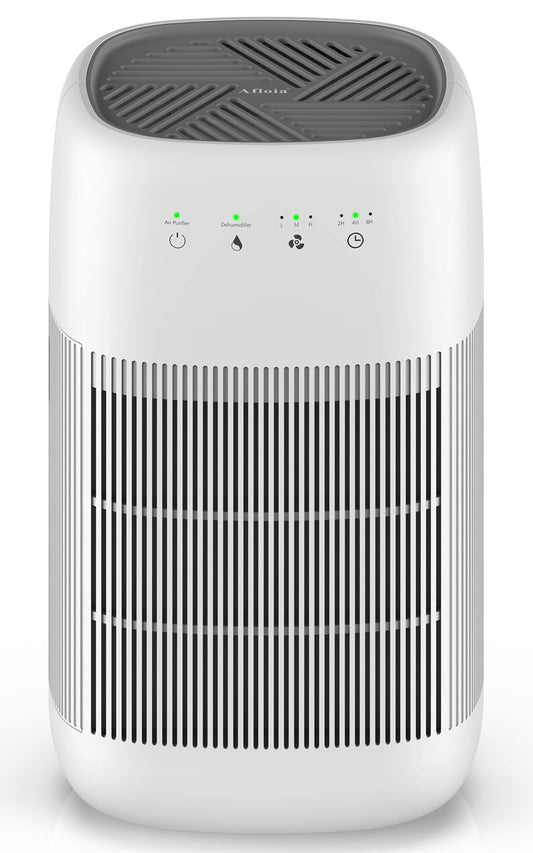 Afloia 2-in-1 Air Purifier and Dehumidifier with True HEPA Filter, Off DEMO