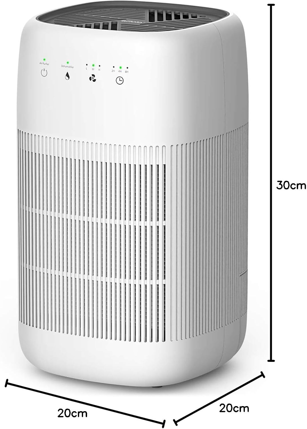 Afloia 2-in-1 Air Purifier and Dehumidifier with True HEPA Filter, Off DEMO
